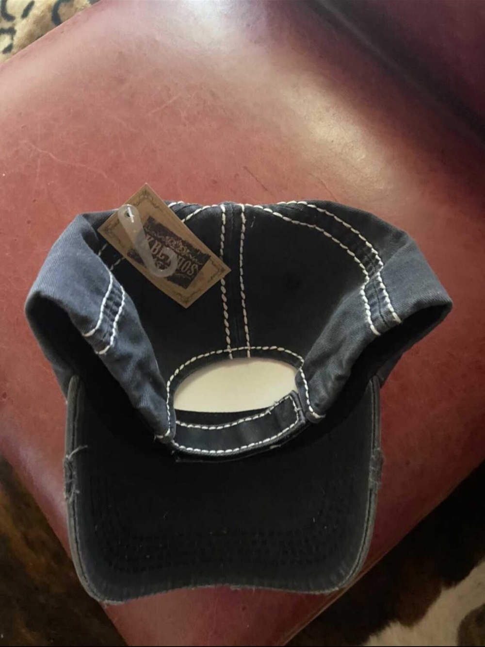 KBETHOS Black Cap with Teal & Pink 'SASSY SINCE BIRTH' Patch - Picture 2 of 2